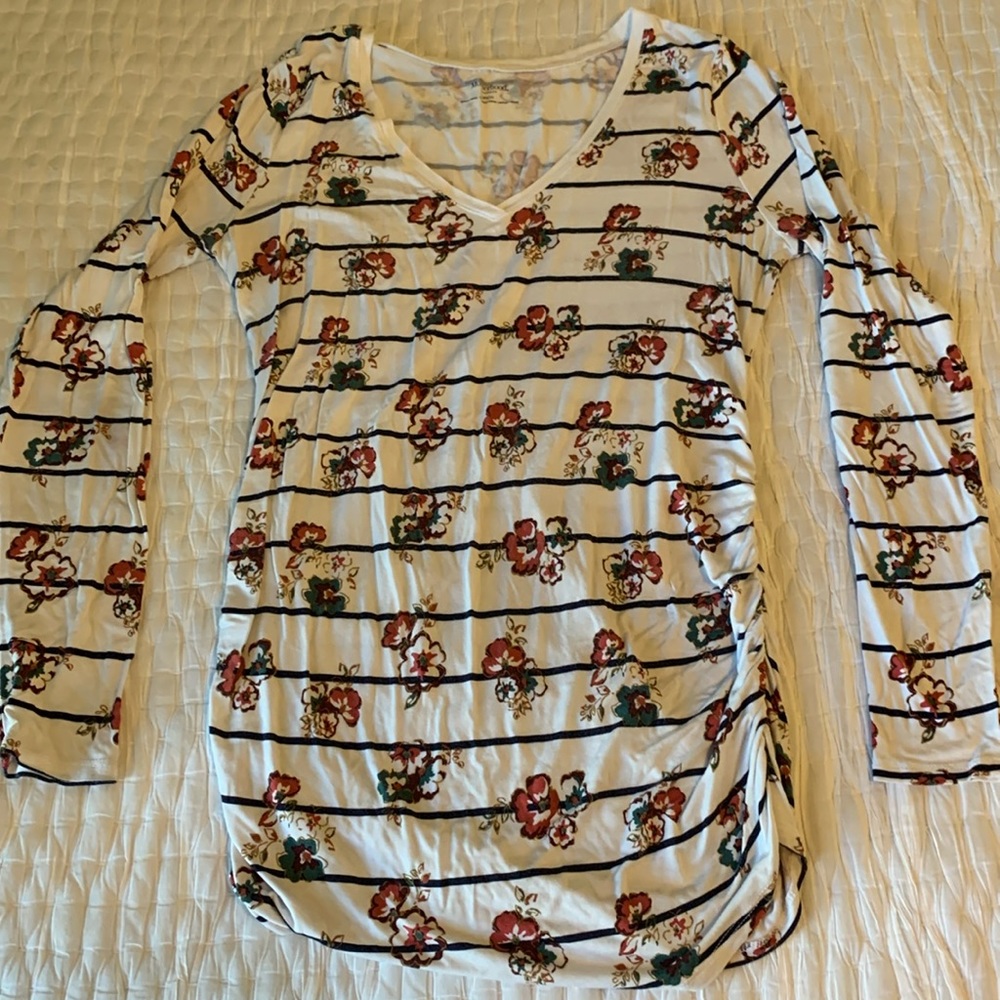 Motherhood Maternity Long Sleeve Shirt